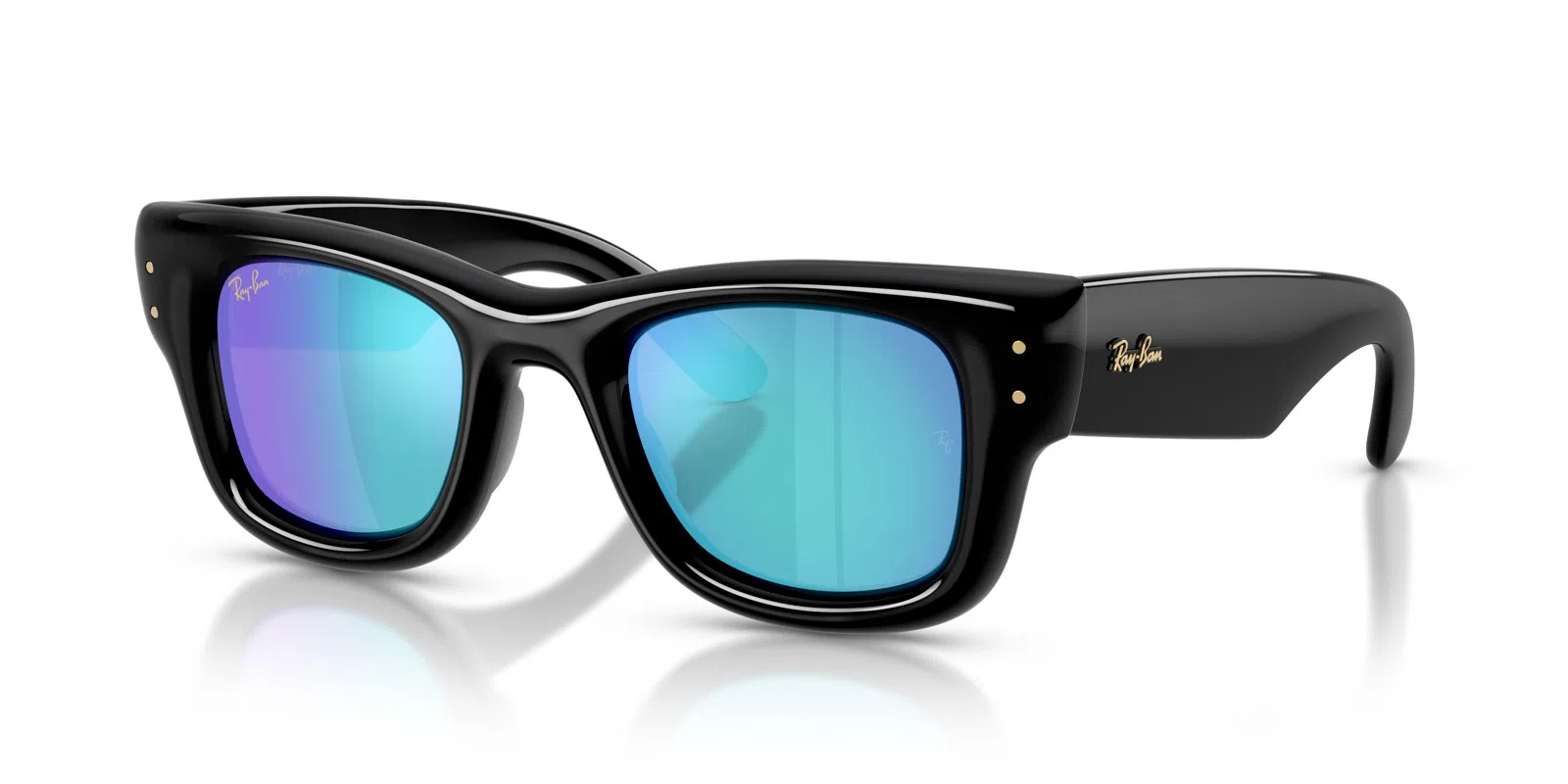 Ray-Ban Wayfarer Puffer 4940 Sunglasses - Black - view 19
